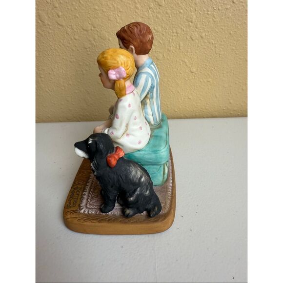 Norman Rockwell Santas Visit 1986 Limited Addition Fine Porcelain collectibles 6 - Picture 5 of 12
